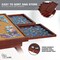 Jumbl 1500 Piece Puzzle Board, 27” x 35” Wooden Jigsaw Puzzle Table Board